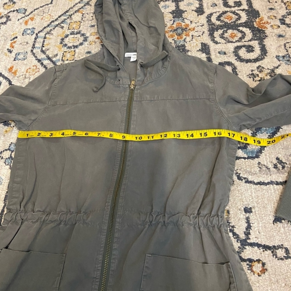 Standard James Perse Full Zip Utility Military Jacket - Picture 12 of 14